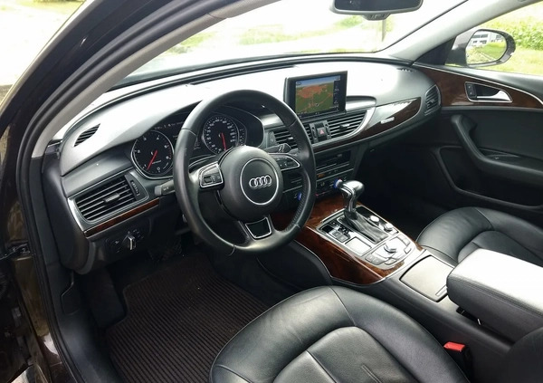 Audi A6 Allroad cena 79900 przebieg: 219000, rok produkcji 2014 z Leszno małe 121